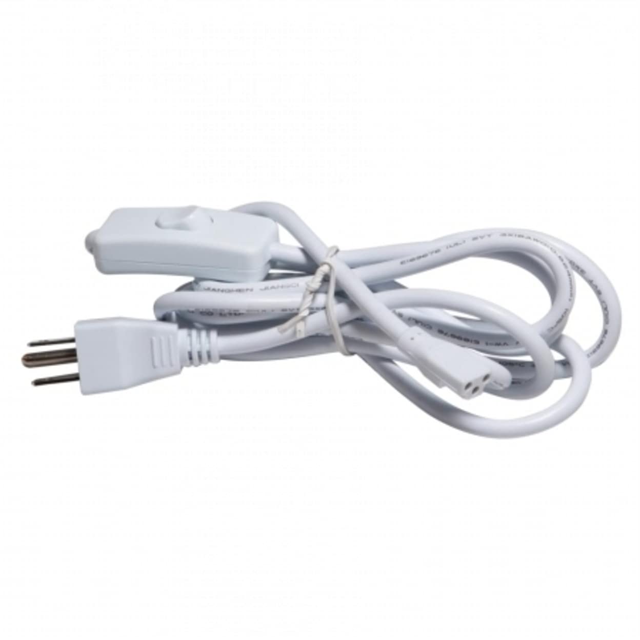 Inteled 789Spc-Wht 6Ft Power Cord With Plug And In-Line Switch